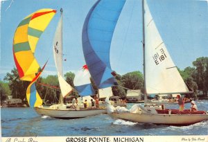 US13 USA Michigan Grosse Pointe sailboat