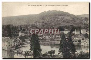 Bar sur Aube Old Postcard Mont Sainte Germaine