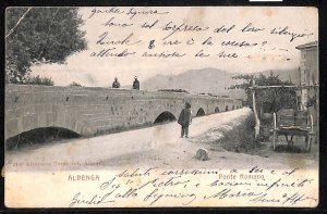 ab2285 VINTAGE POSTCARD GENOA Province: Albenga-