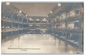 Admiralspalast Ice Arena Friedrichstrasse Berlin Theater RPPC Photo Postcard