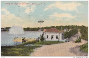 ROCHESTER, New York; Along the Highland Reservoir, PU-1913