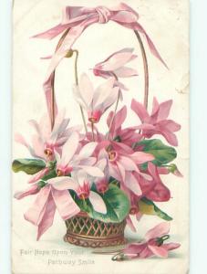 Divided-Back BEAUTIFUL FLOWERS SCENE Great Postcard AA3539