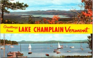 Greetings From Lake Champlain Vermont Multi View