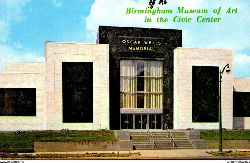 Alabama Birmingham Oscar Wells Memorial Birmingham Museum Of Art