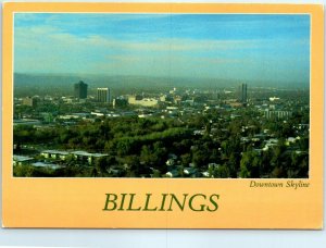 M-8915 Aerial View of Downtown Billings Montana