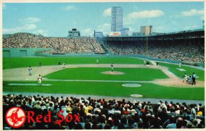 USA Massachusetts Boston The Home of the Red Sox Vintage Postcard C335