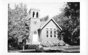 Hamilton Illinois Methodist Church Real Photo Antique Postcard K57820