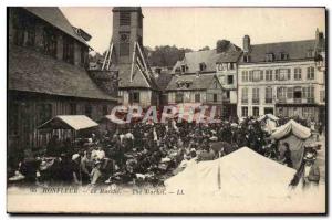 Old Postcard Honfleur On the TOP