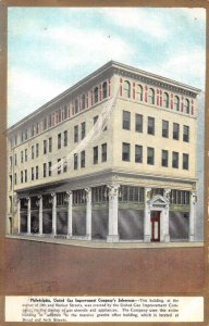 Philadelphia Pennsylvania United Gas Improvement Co Salesroom Postcard AA50324