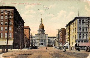 Michigan Avenue View Lansing MI 