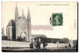 Postcard Sainte Adresse Old Chapel N D Waves