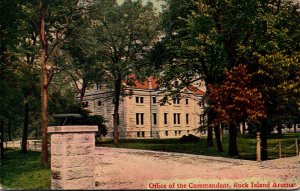 Iowa Davenport Office Of The Commandant Rock Island Arsenal 1914