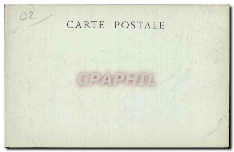 Coucy the Castle - the Gate of Laon - Old Postcard