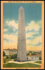 Bunker Hill Moument, 221 Ft in Height, Charlestown, MA