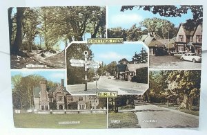 Burley New Forest Hampshire Vintage Friths Postcard The Manor Hotel Pound Lane