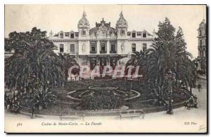 Postcard Old Casino in Monte Carlo the Facade