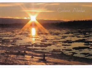 Alaska Galena Sunrise On The Yukon River 2000