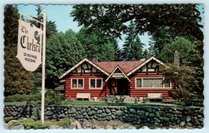 NORTH VANCOUVER, B.C. Canada ~ Roadside THE CHELSEA Dining Room c1960s  Postcard