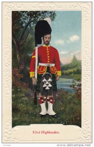 SCOTLAND, UK, 1900-1910s; 93rd Highlanders