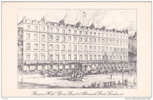 Brown's Hotel, Dover Street & Albermarle Street, London, England, UK, 1900-1910s