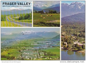 Canada Multi View Fraser Valley British Columbia