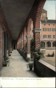 Tuck Mobile Alabama AL The Cloister Convent c1910 Vintage Postcard