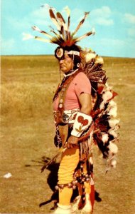 OK, Oklahoma  STEVE MOPOPE Native American Indian Artist VINTAGE Chrome Postcard