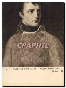 Old Postcard Museum of Versailles First Consul Bonaparte