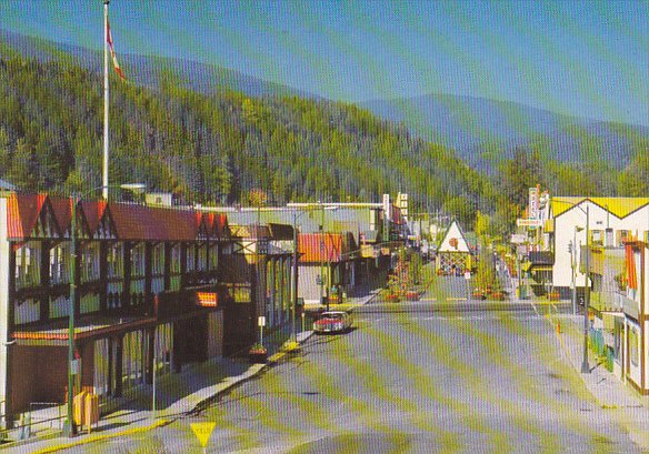 City Hall and Spokane Street Bavarian Village Kimberley British Columbia Canada