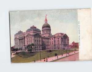 Postcard State Capitol, Indianapolis, Indiana