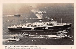 SS America United States Line 1942 