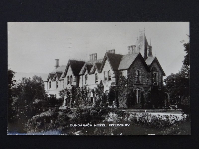 Scotland Perthshire PITLOCHRY Dundarach Hotel c1966 RP Postcard