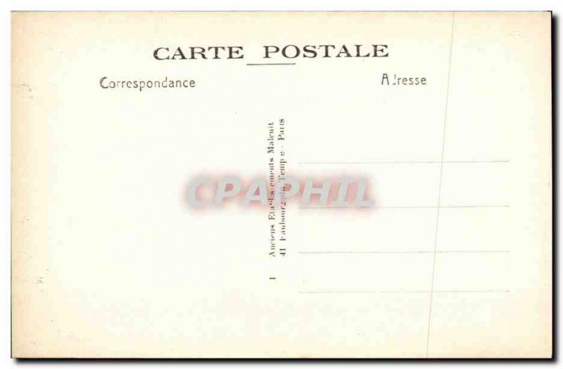 Postcard Old Saint Ouen Arago Street