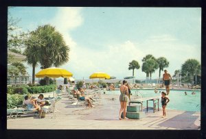 Sea Island,Georgia/GA Postcard, Poolside At The Beach Club, 1960's?
