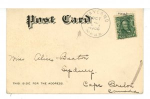 MA - Boston. Commonwealth Ave. Street Scene ca 1906