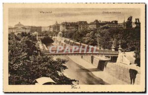 Old Postcard Wien Wienportal Stadtpatkbruche