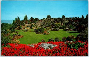 VINTAGE POSTCARD QUEEN ELIZABETH PARK IN VANCOUVER BRITISH COLUMBIA CANADA