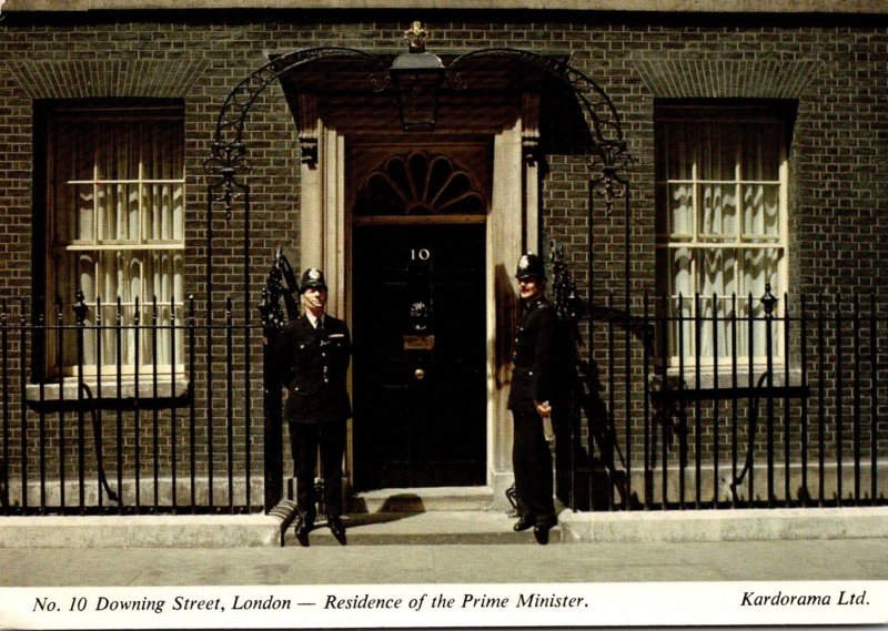 England London No 10 Downing Street Residence Of The Prime Minister