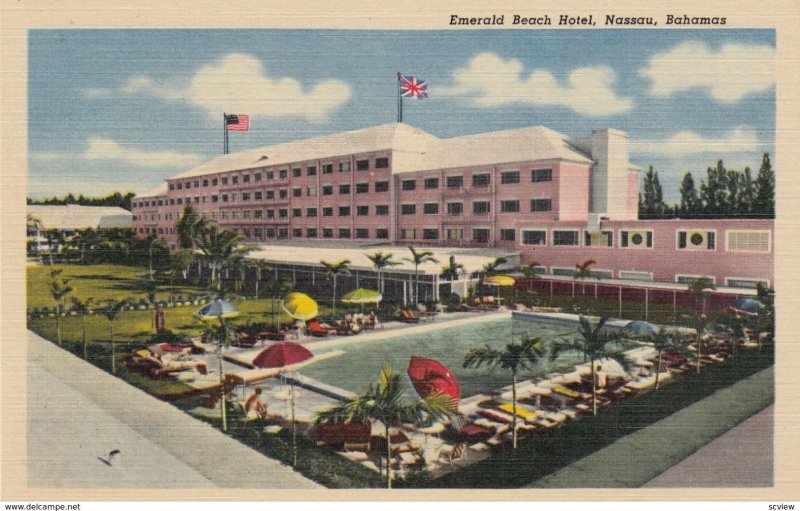NASSAU, Emerald Beach Hotel, Bahamas, 30-40s
