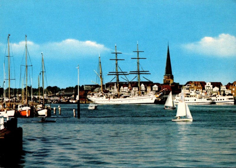 Sailing Vessel gorch Fock Ostseehailbad Travemunde Netherlands