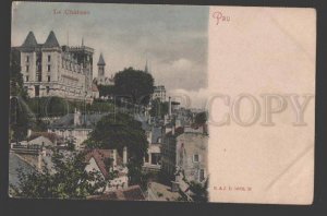 3108802 France PAU La Chateau Castle Pyrenees Vintage postcard