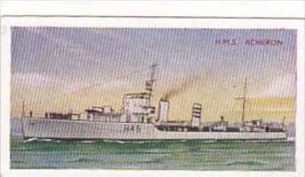 Carreras Cigarette Card Our Navy No 42 HMS ACHERON