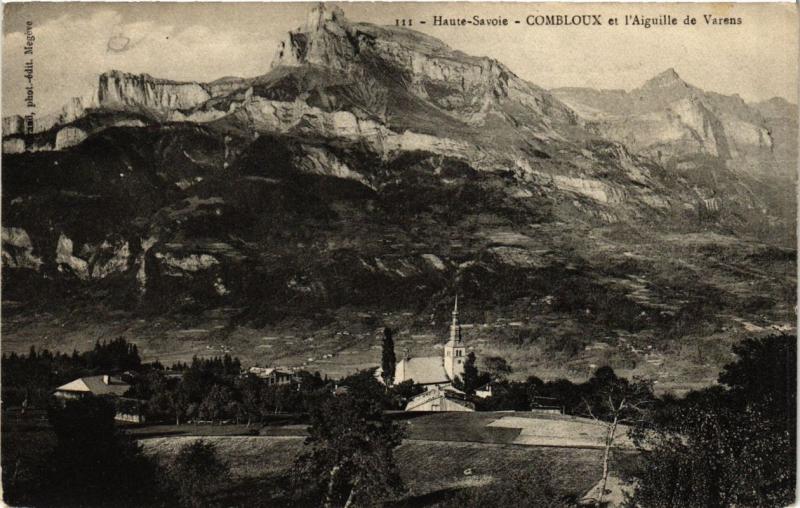 CPA COMBLOUX et AIGUILLE de Varens (337525)