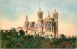 Postcard Modern Lyon Notre Dame de Fourviere The Apse