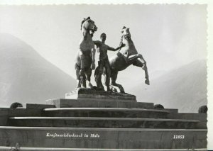 Switzerland Postcard - Kraftwerkdenkmal In Mals - Ref 20734A