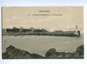 190820 FRANCE Portrieux-Saint-quay LIGHTHOUSE Vintage RPPC