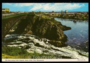 The Reversing Falls Rapids, Saint John, New Brunswick