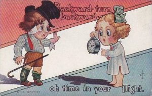 Fred Cavally  American Kid Series   Backward Turn Backward