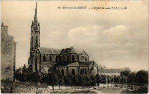CPA Lambezellec - L'Eglise - Environs de Brest (1033601)