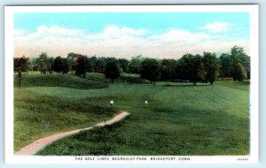 BRIDGEPORT, Connecticut CT ~ Beardsley Park GOLF LINKS Golfers Course Postcard 